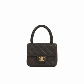 Chanel Vintage Micro Kelly Top Handle