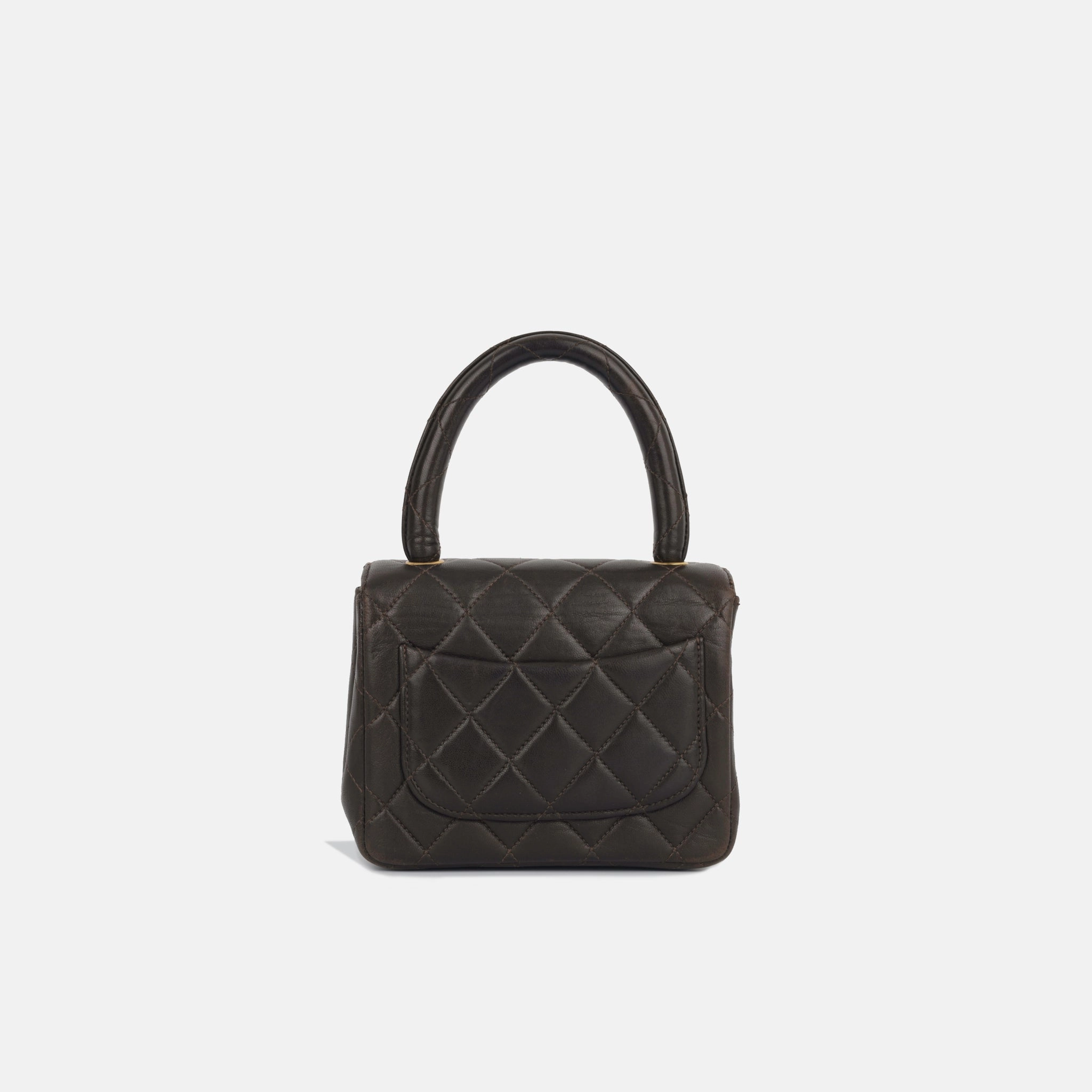Chanel Vintage Micro Kelly Top Handle