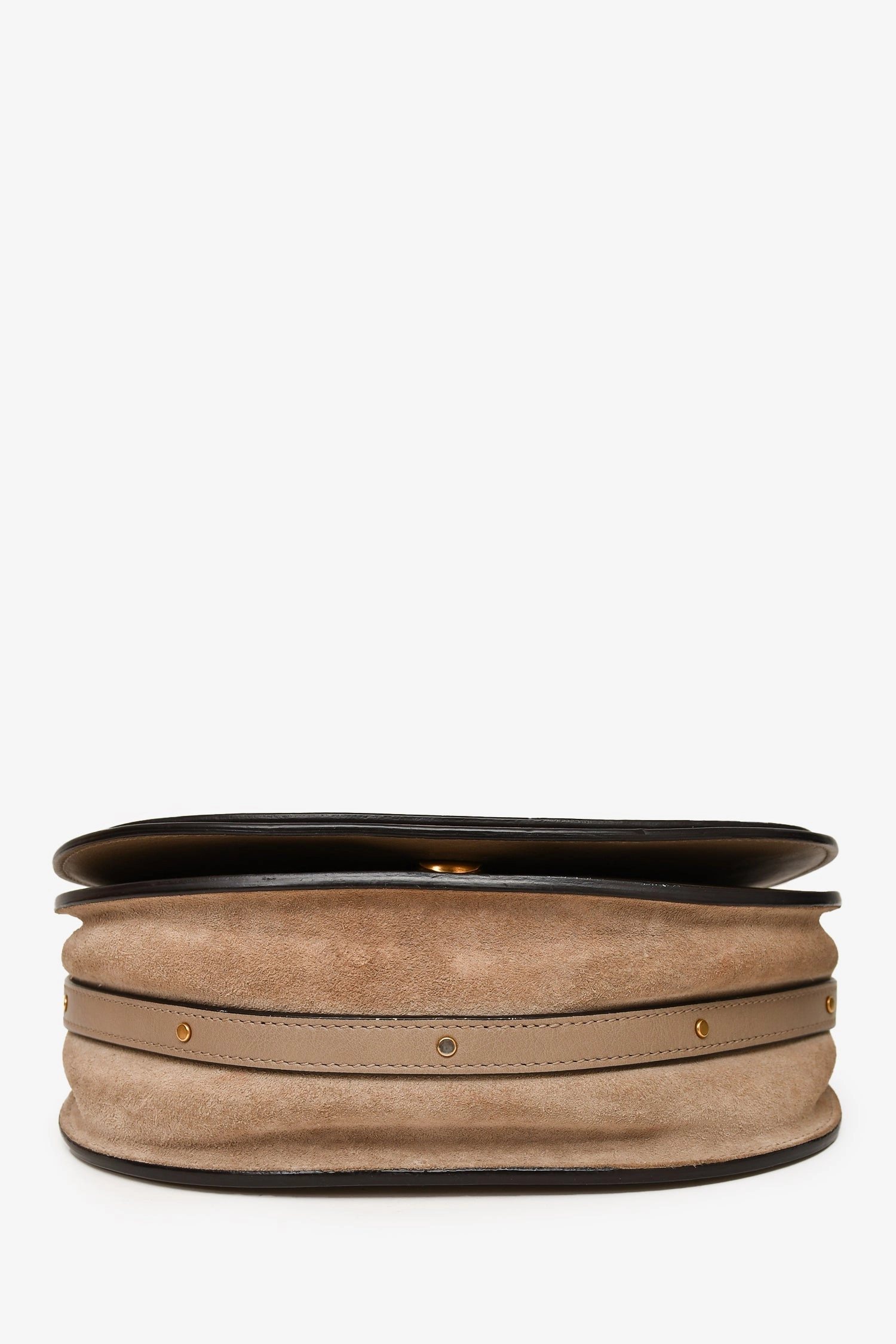 Chloe 2017 Taupe Leather Medium Nile Bracelet Crossbody