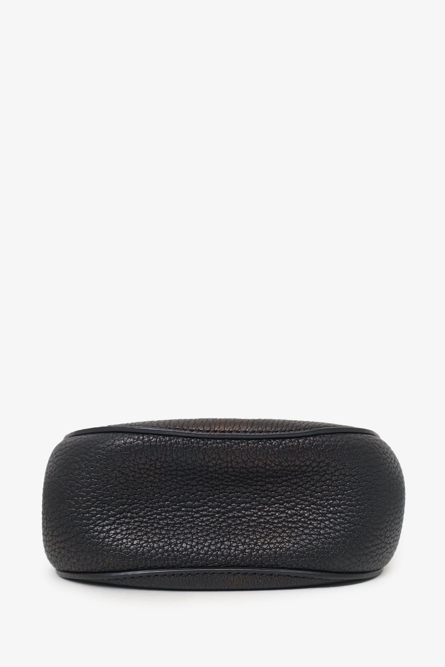Chloe Black Leather Mini Drew Bag