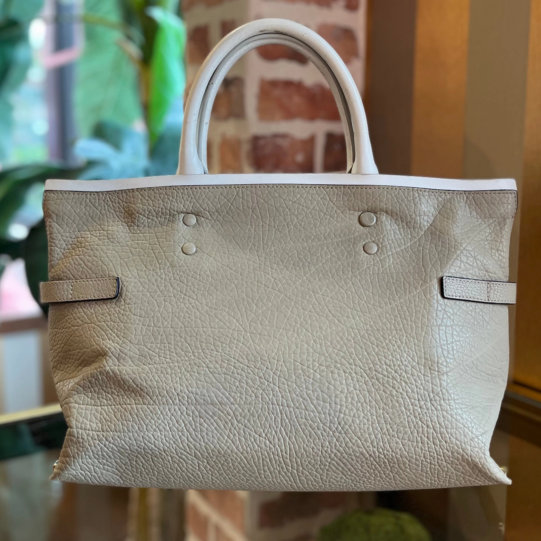 CHLOE Charlotte Leather Tote TS3994