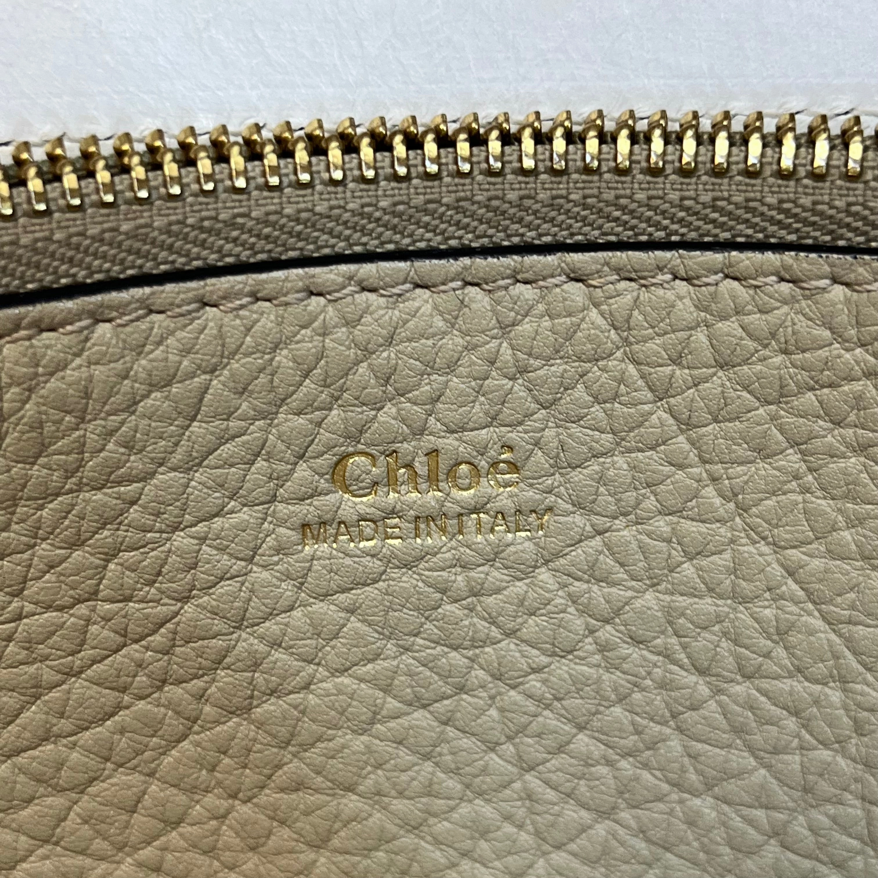 CHLOE Charlotte Leather Tote TS3994