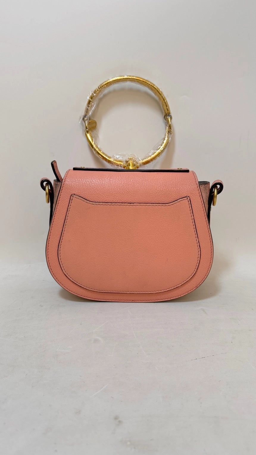 Chloe Nile 2way Bag Pink Leather Crossbody and Handle Bag