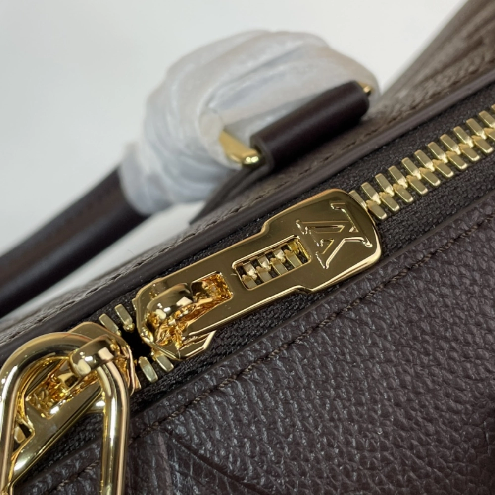Chocolate Monogram Empreinte Leather Speedy Bandoulire 25 Leather Crossbody Bag for Women
