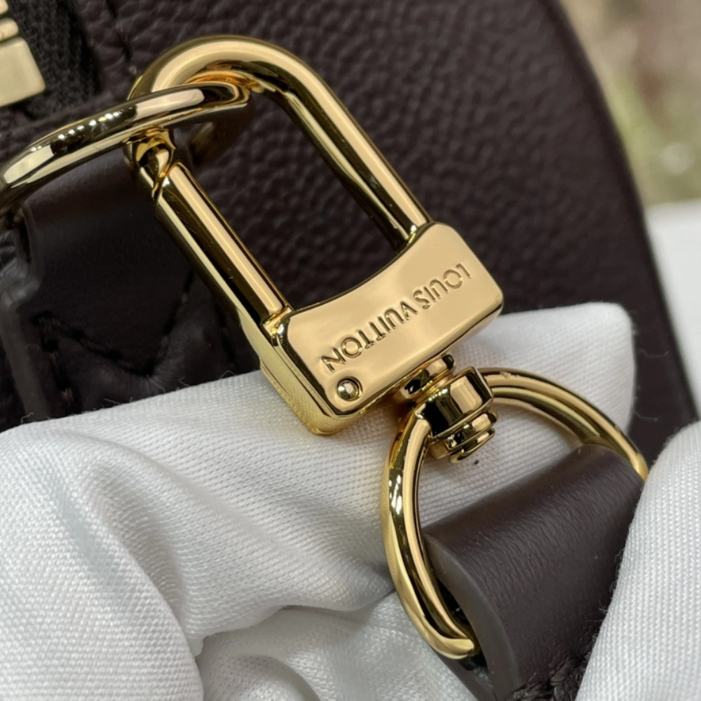 Chocolate Monogram Empreinte Leather Speedy Bandoulire 25 Leather Crossbody Bag for Women