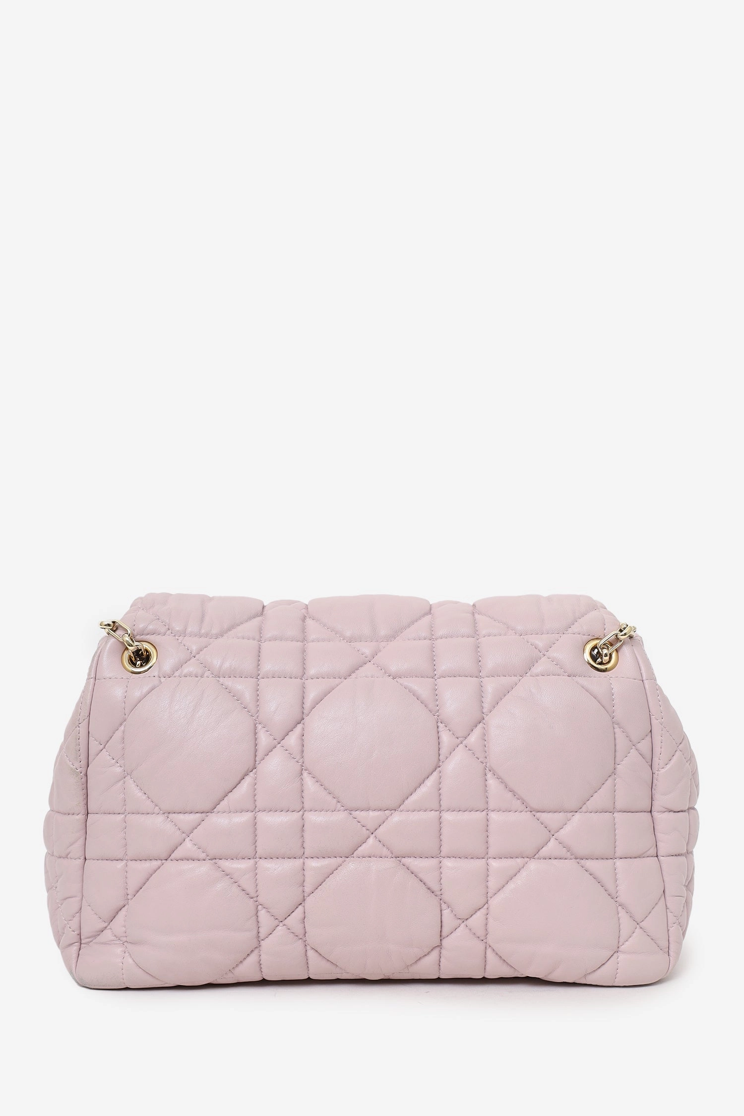 Christian Dior 2015 Lilac Cannage Milly La Foret Chain Flap