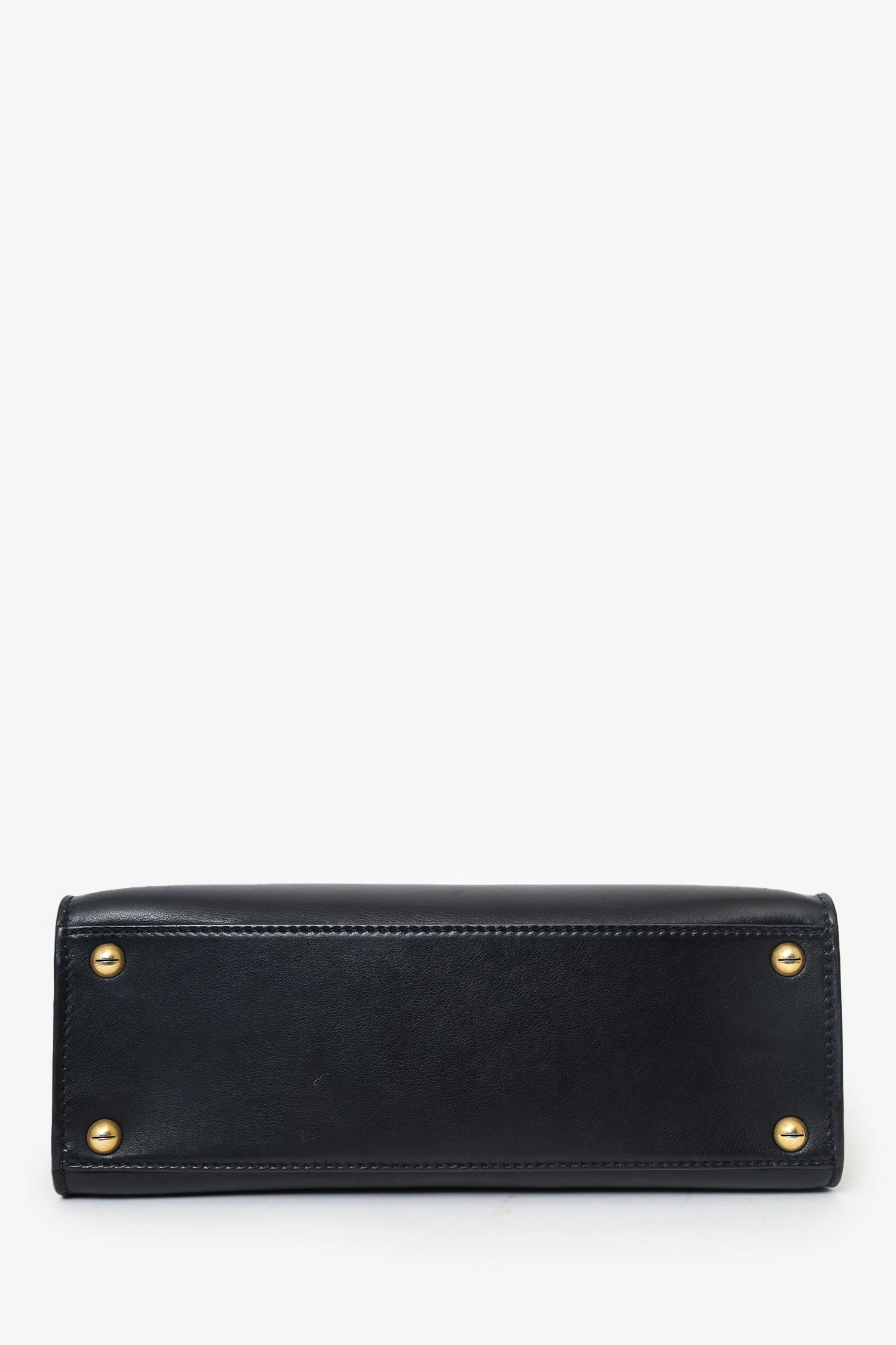 Christian Dior Black Leather Dioraddict Top Handle with Strap