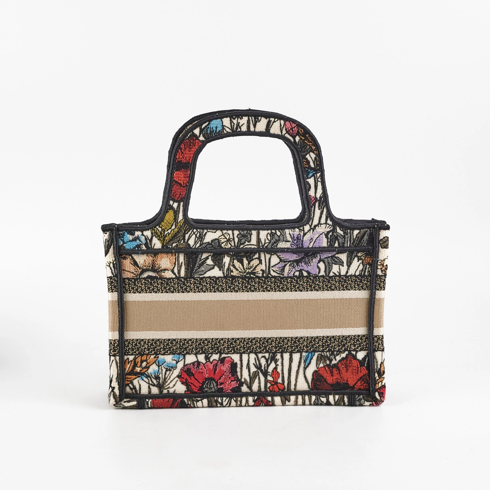 Christian Dior Book Tote Mini Floral