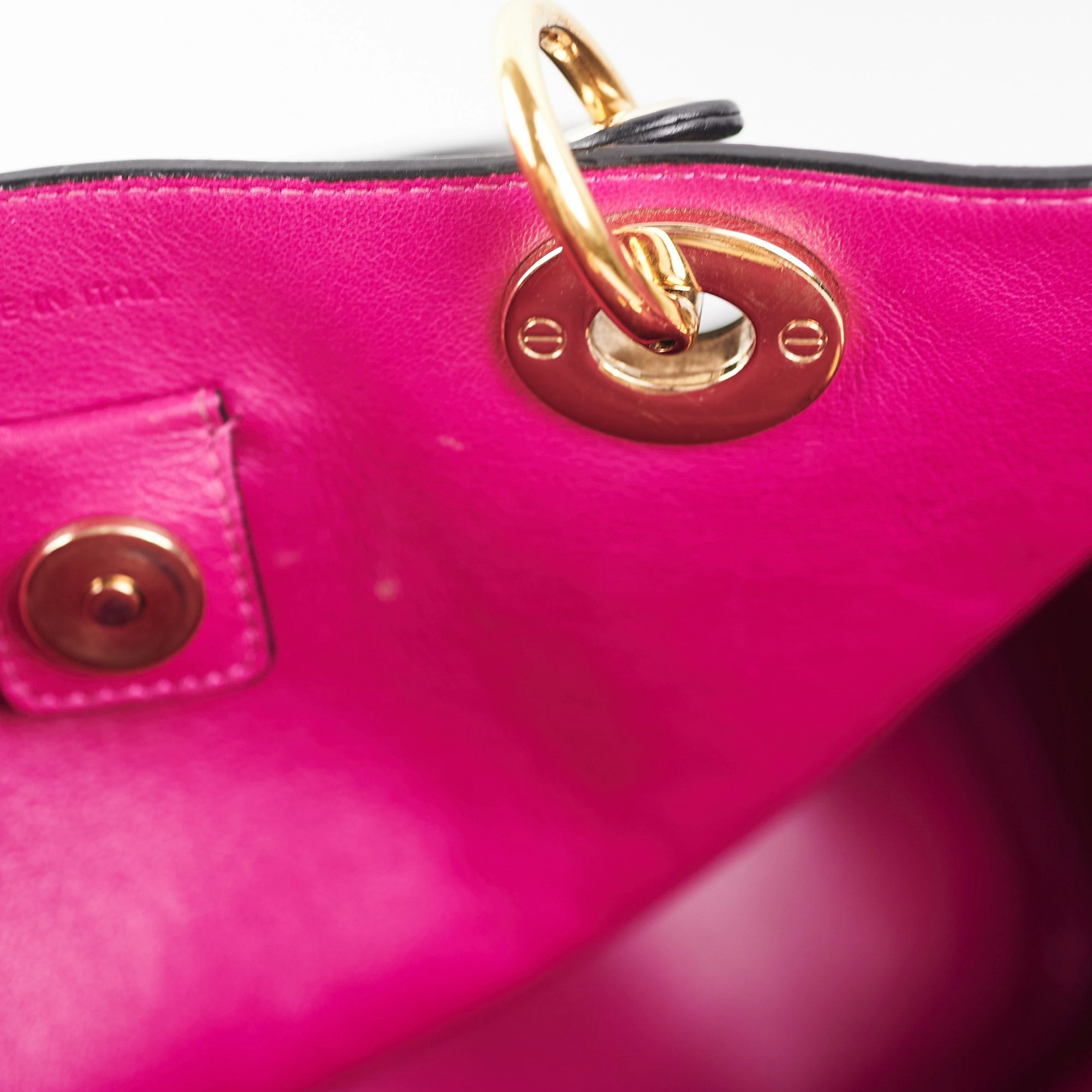 Christian Dior Diorissimo Black Tote Bag