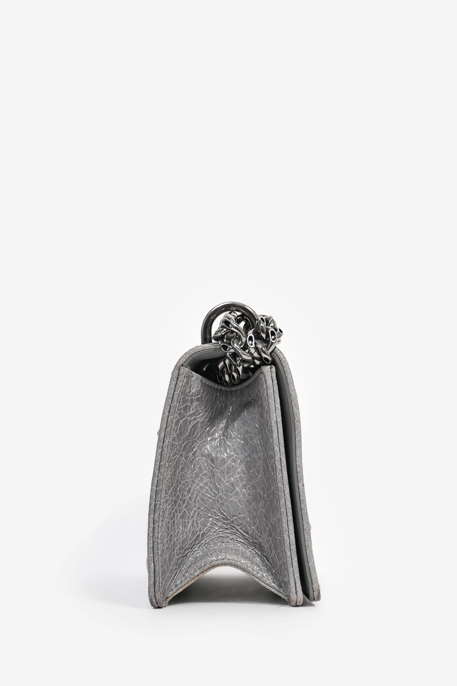 Christian Dior Grey Diorama Small Chain Shoulder Bag