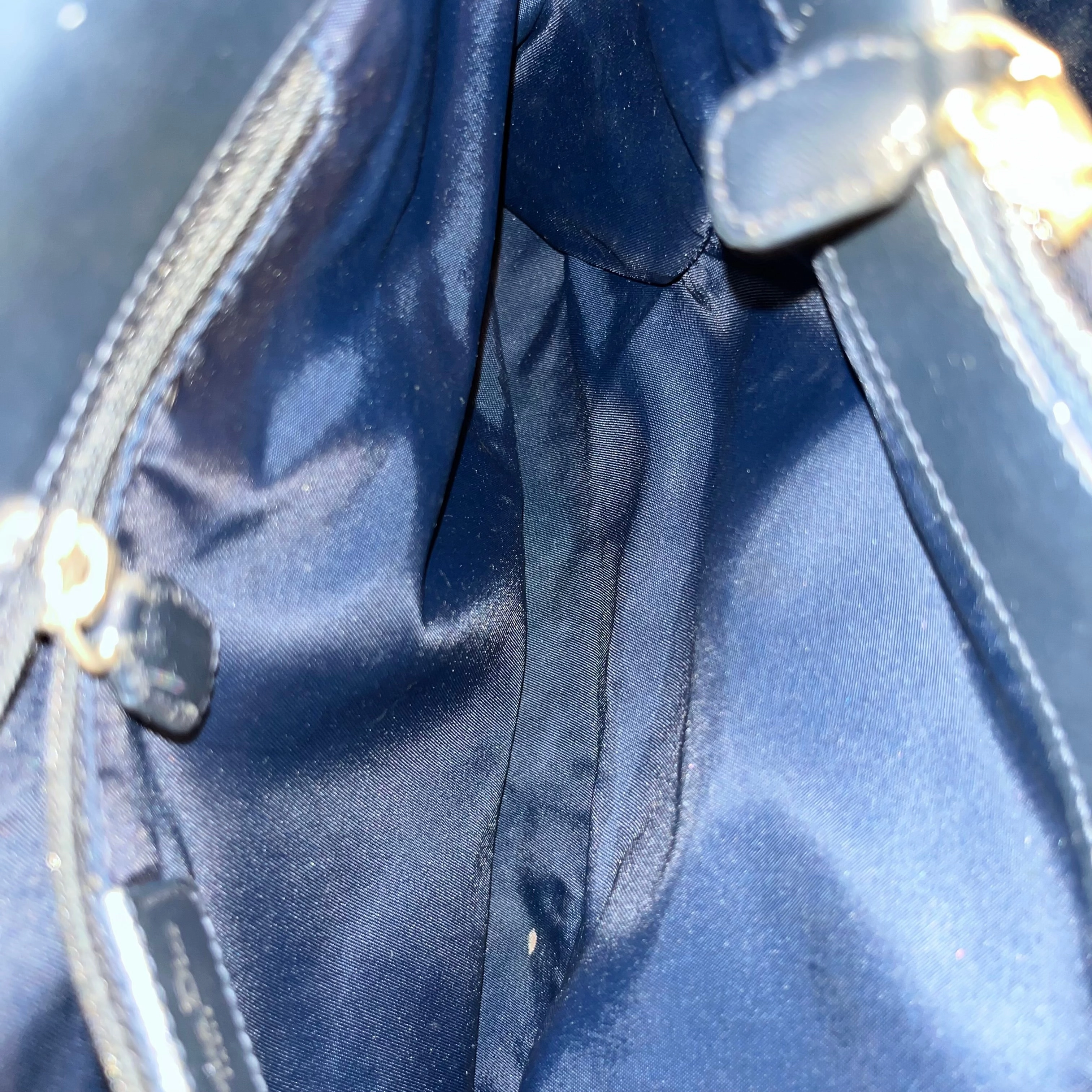 CHRISTIAN DIOR Jeans Pocket Diorissimo Canvas Tote Bag