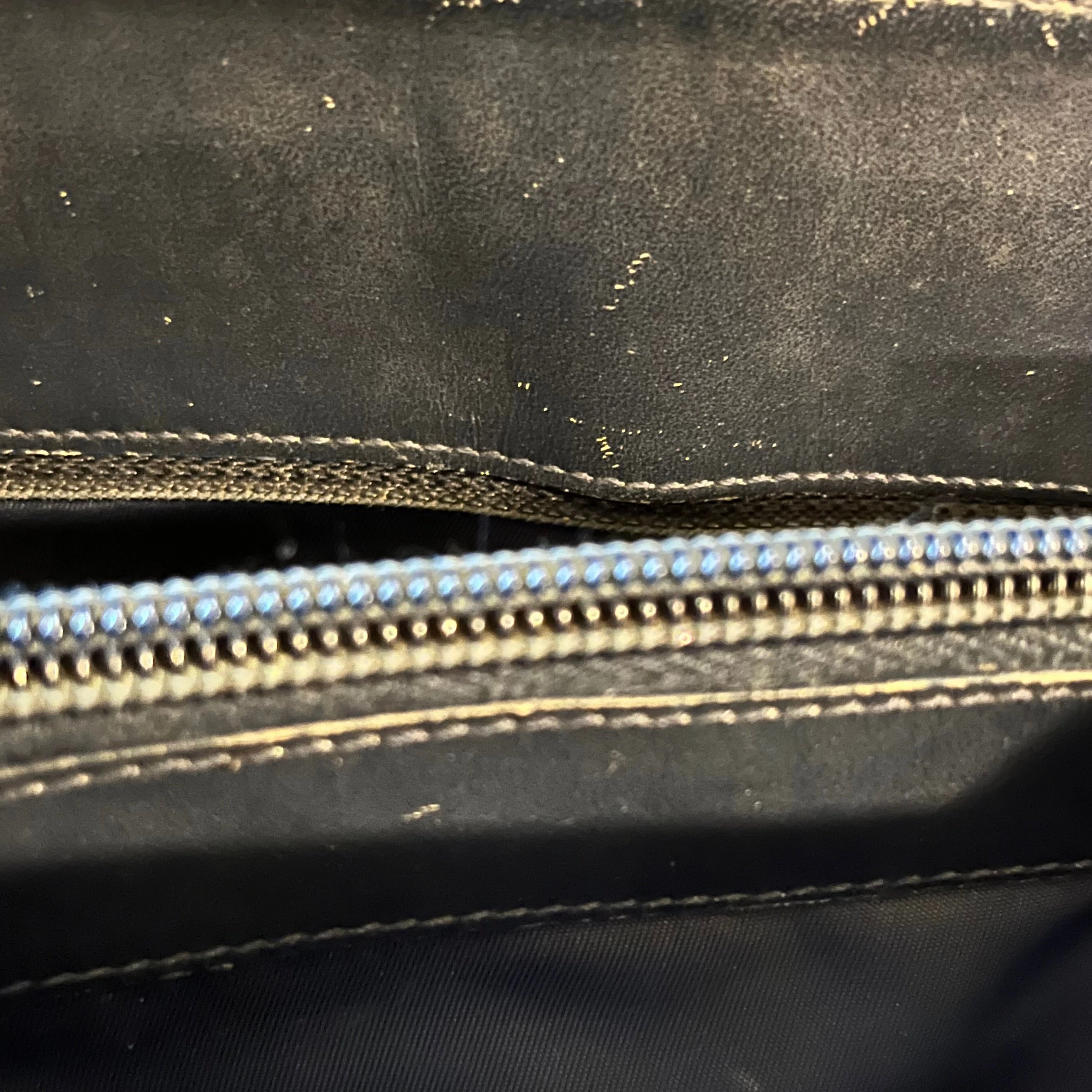 CHRISTIAN DIOR Jeans Pocket Diorissimo Canvas Tote Bag