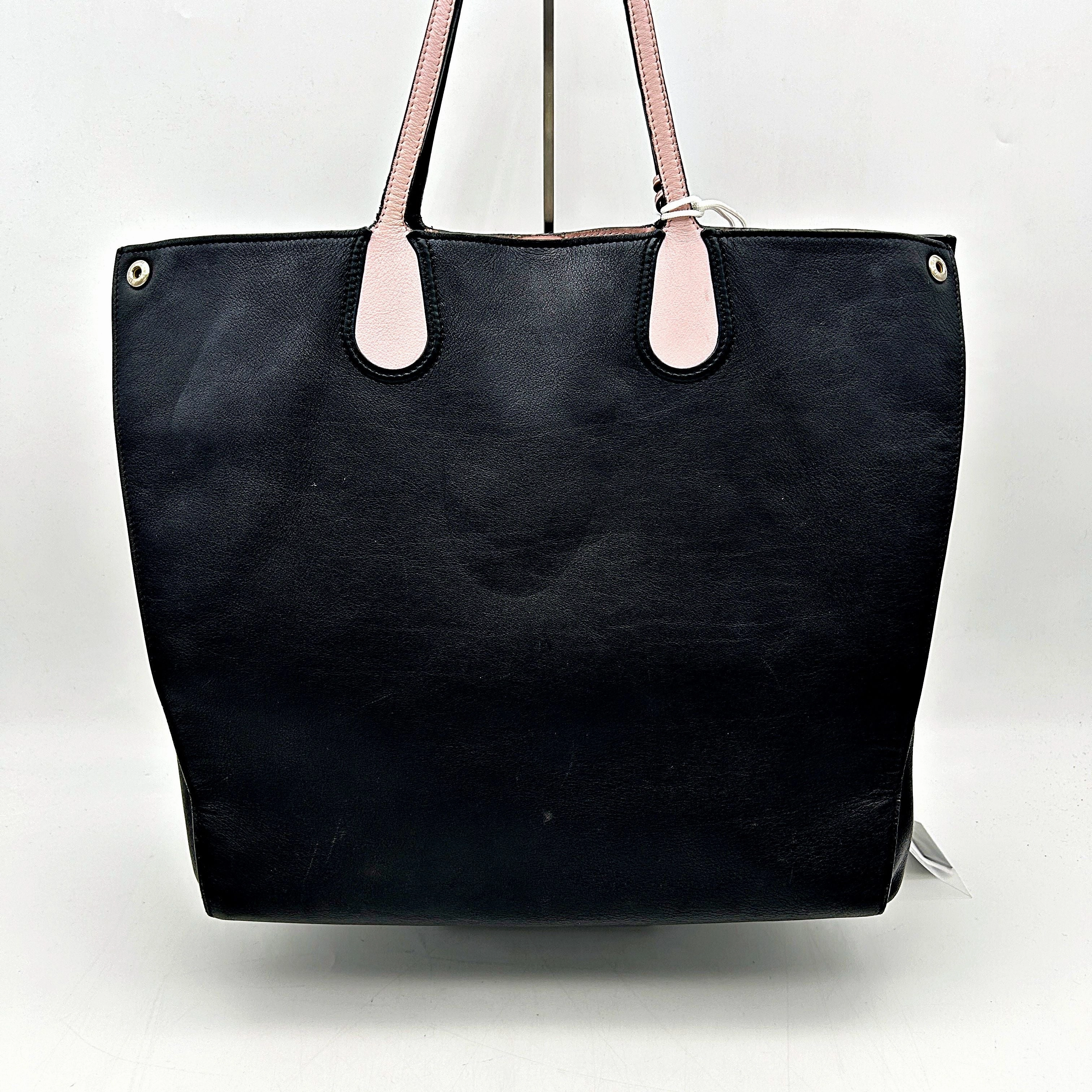 Christian Dior Large Addict Shopping Tote w/ Pouch - Black Totes, Handbags LA6933