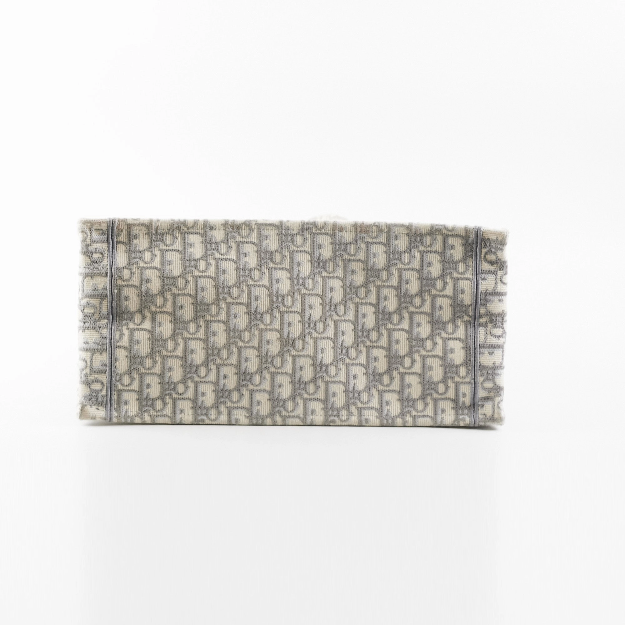 Christian Dior Medium Book Tote Oblique Grey