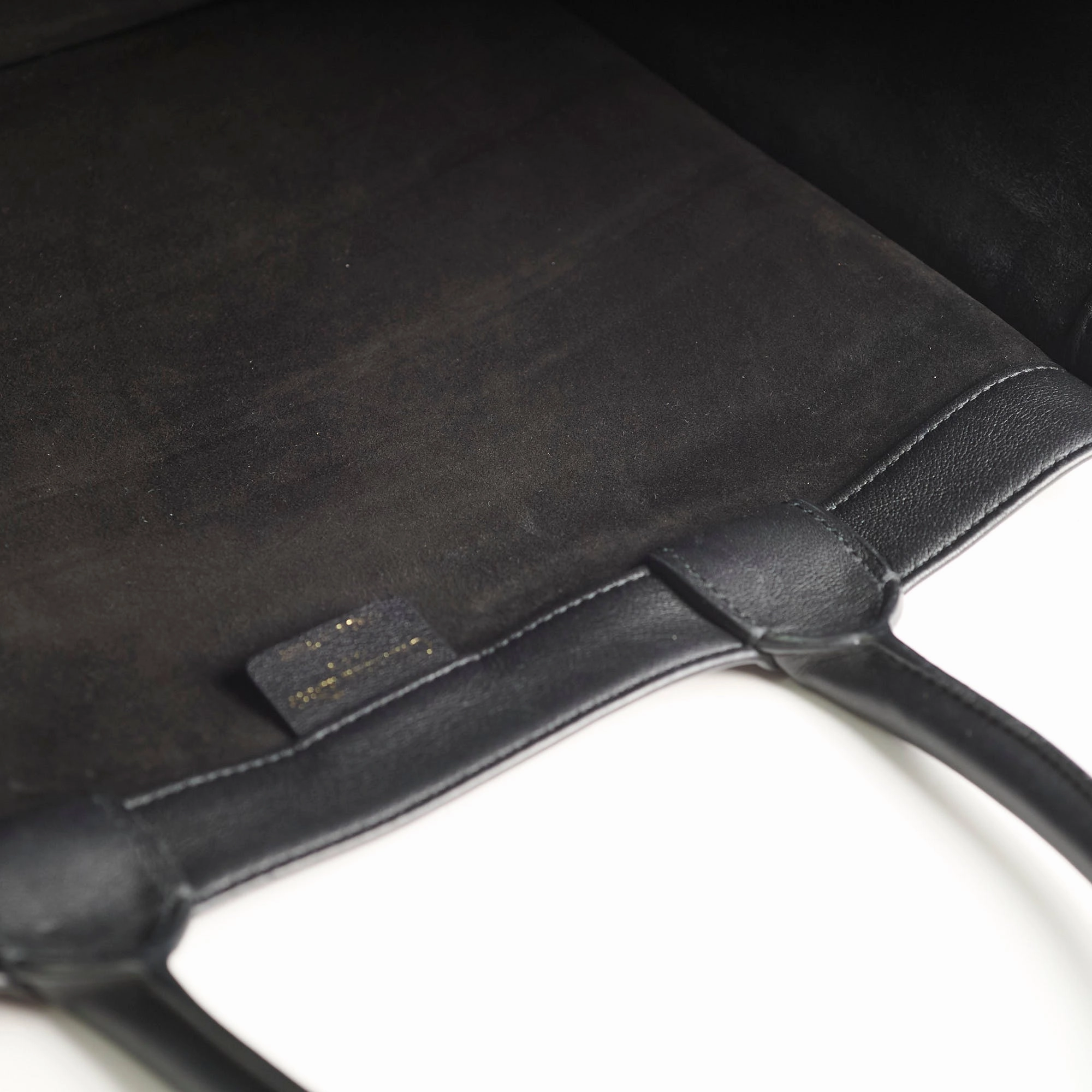 Christian Dior Medium Leather Book Tote Black