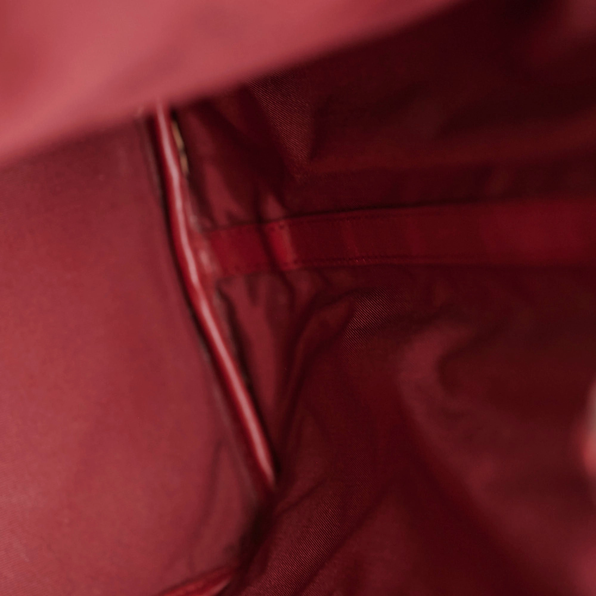 Christian Dior Panarea Cannage Red Tote