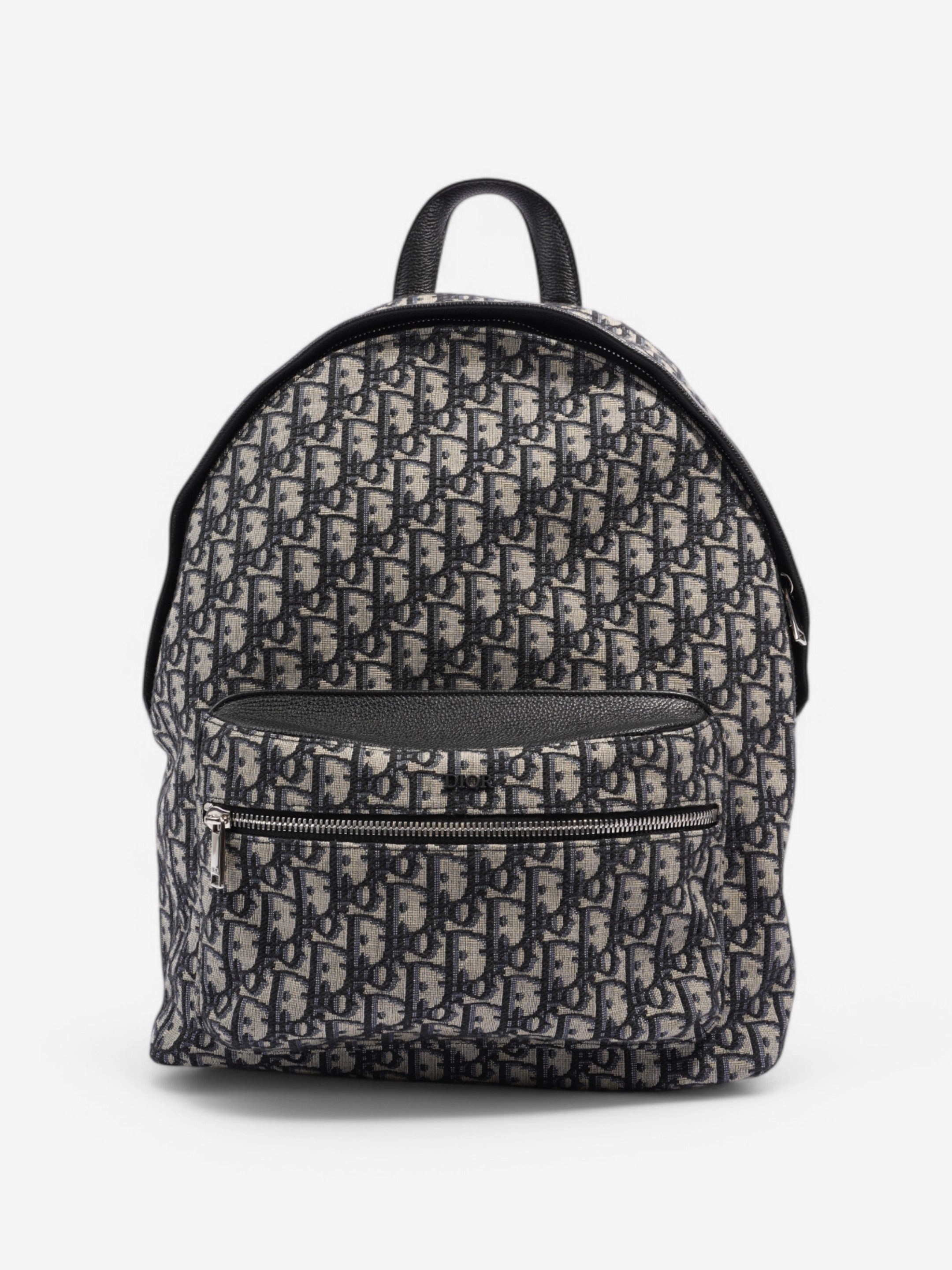 Christian Dior Rider Backpack Oblique Canvas