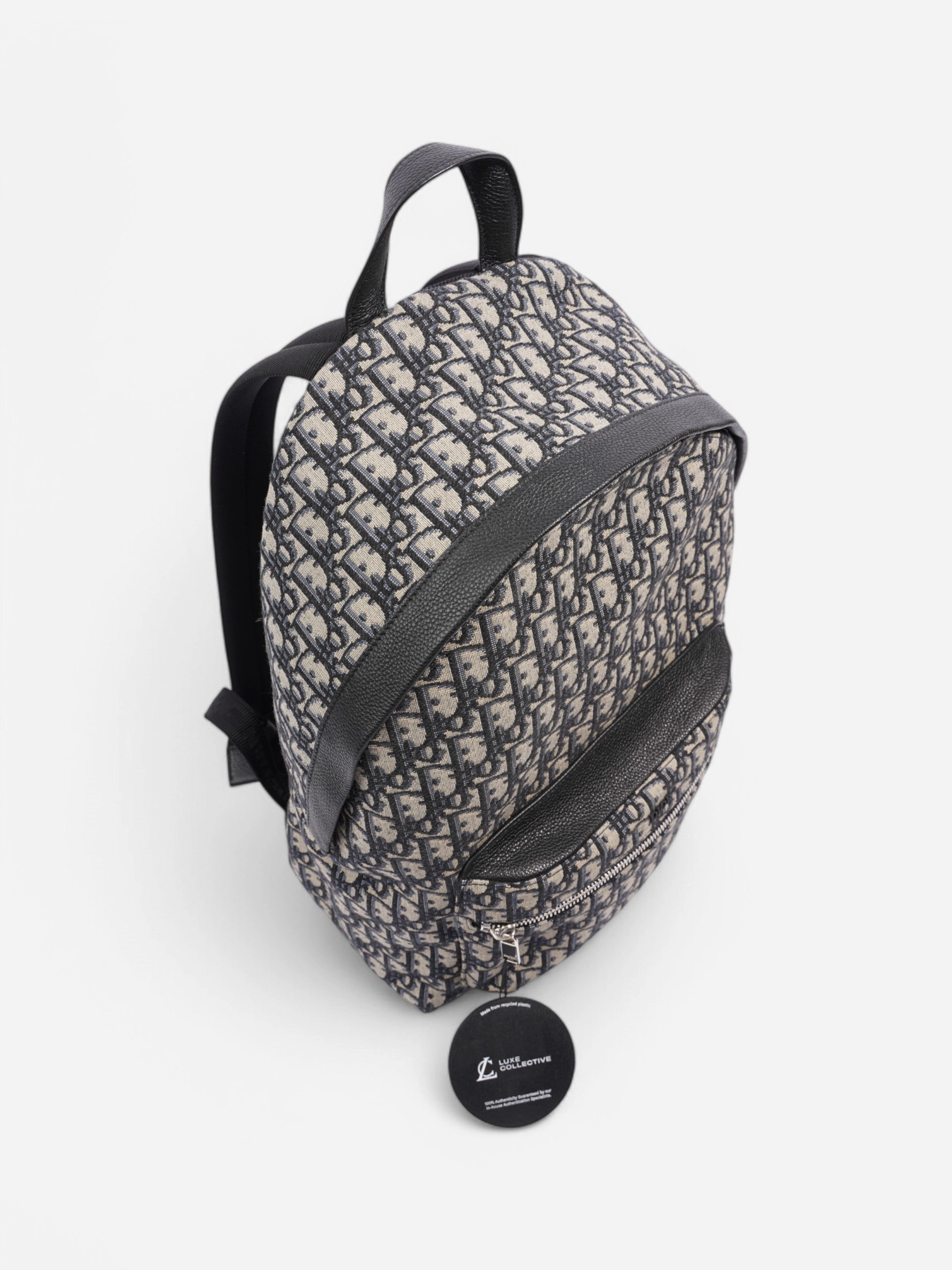 Christian Dior Rider Backpack Oblique Canvas