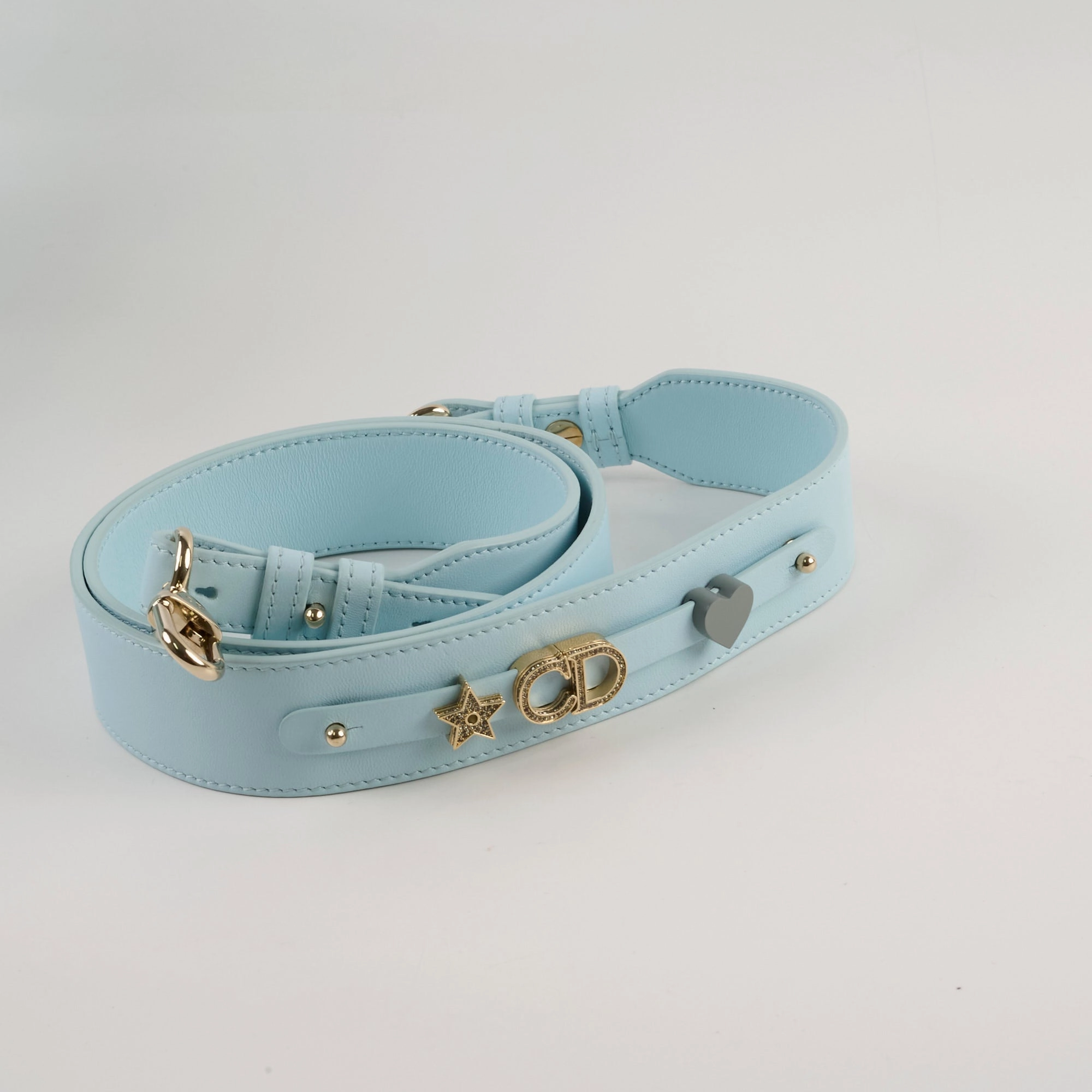 Christian Dior Small Lady Dior ABC Blue