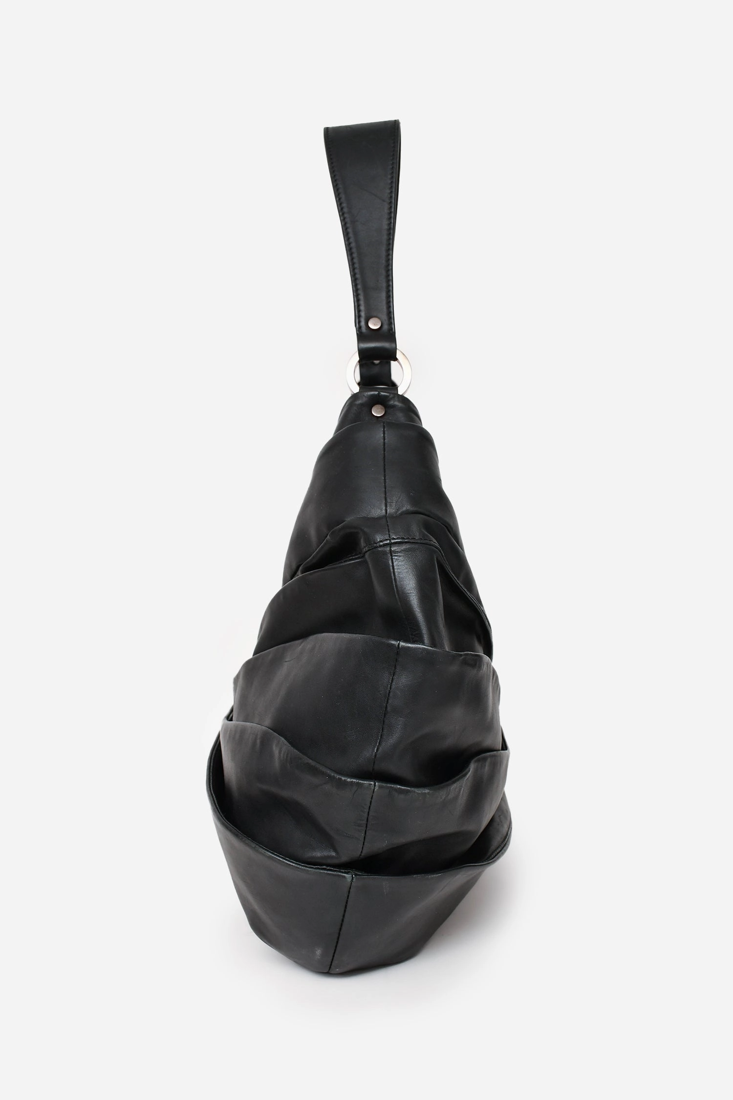 Christian Louboutin Black Leather Shoulder Bag