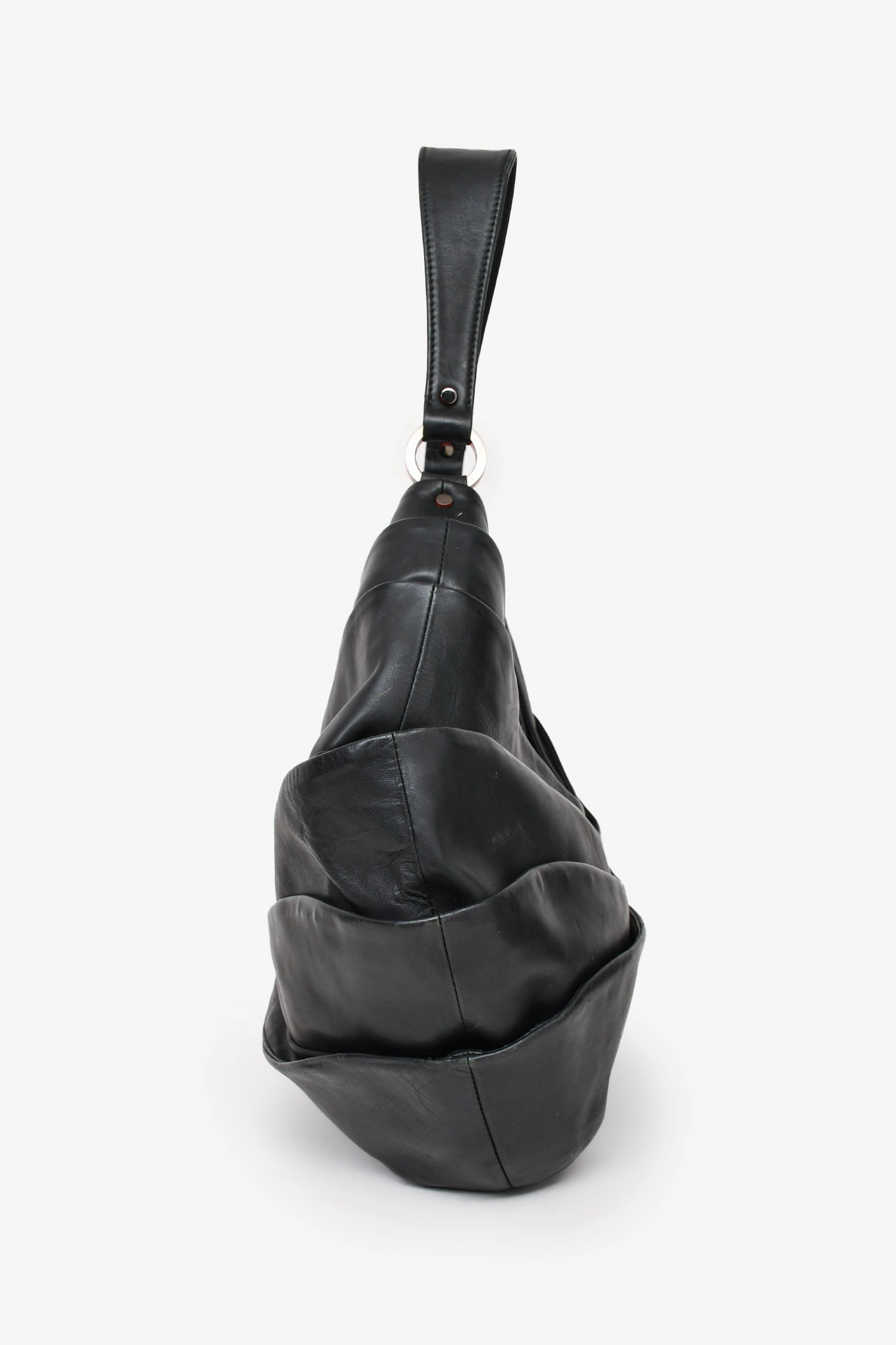 Christian Louboutin Black Leather Shoulder Bag