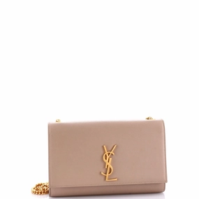 Classic Monogram Crossbody Bag Grainy Leather Large