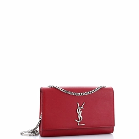 Classic Monogram Crossbody Bag Grainy Leather Medium