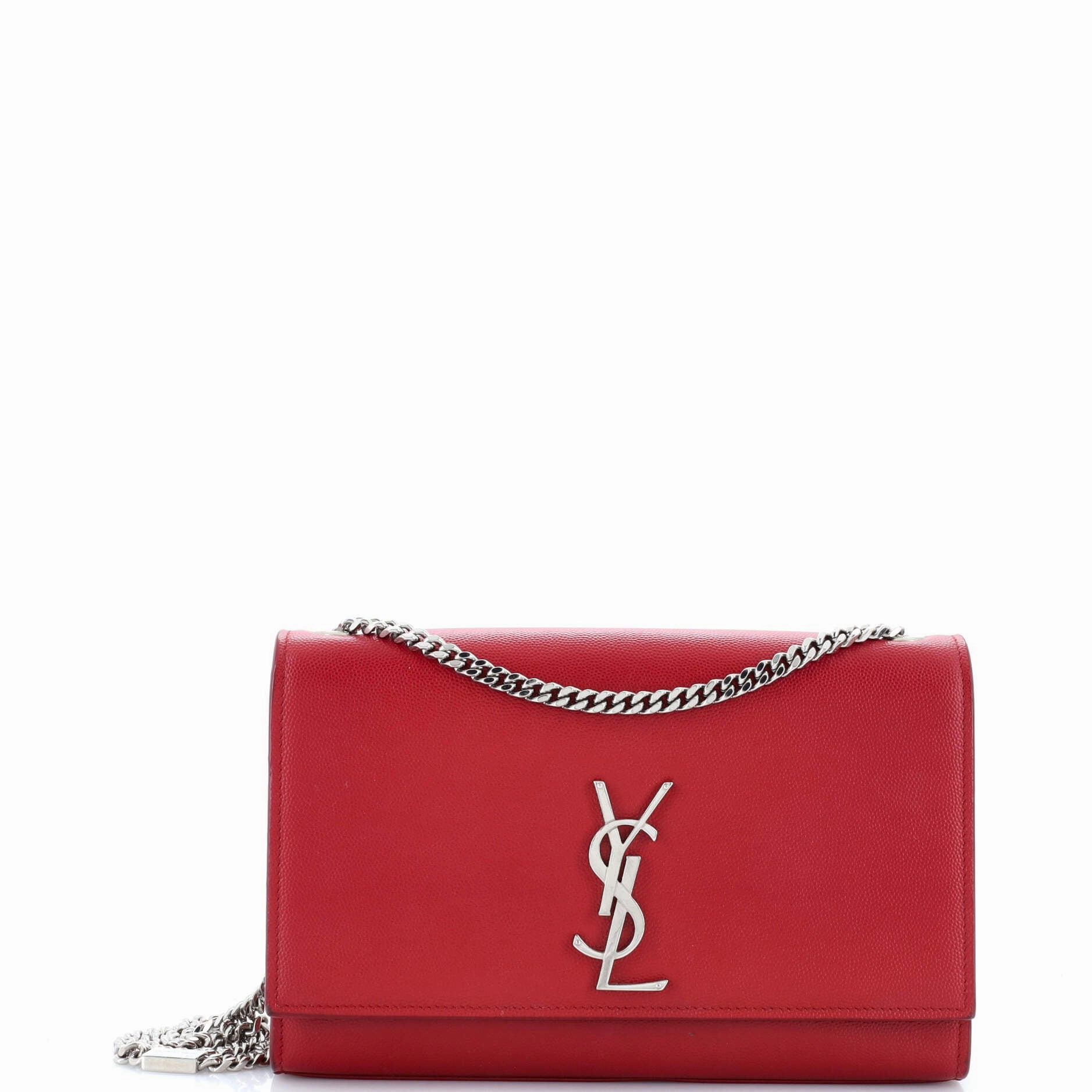 Classic Monogram Crossbody Bag Grainy Leather Medium