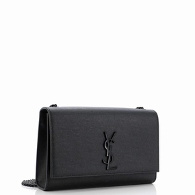 Classic Monogram Crossbody Bag Grainy Leather Medium