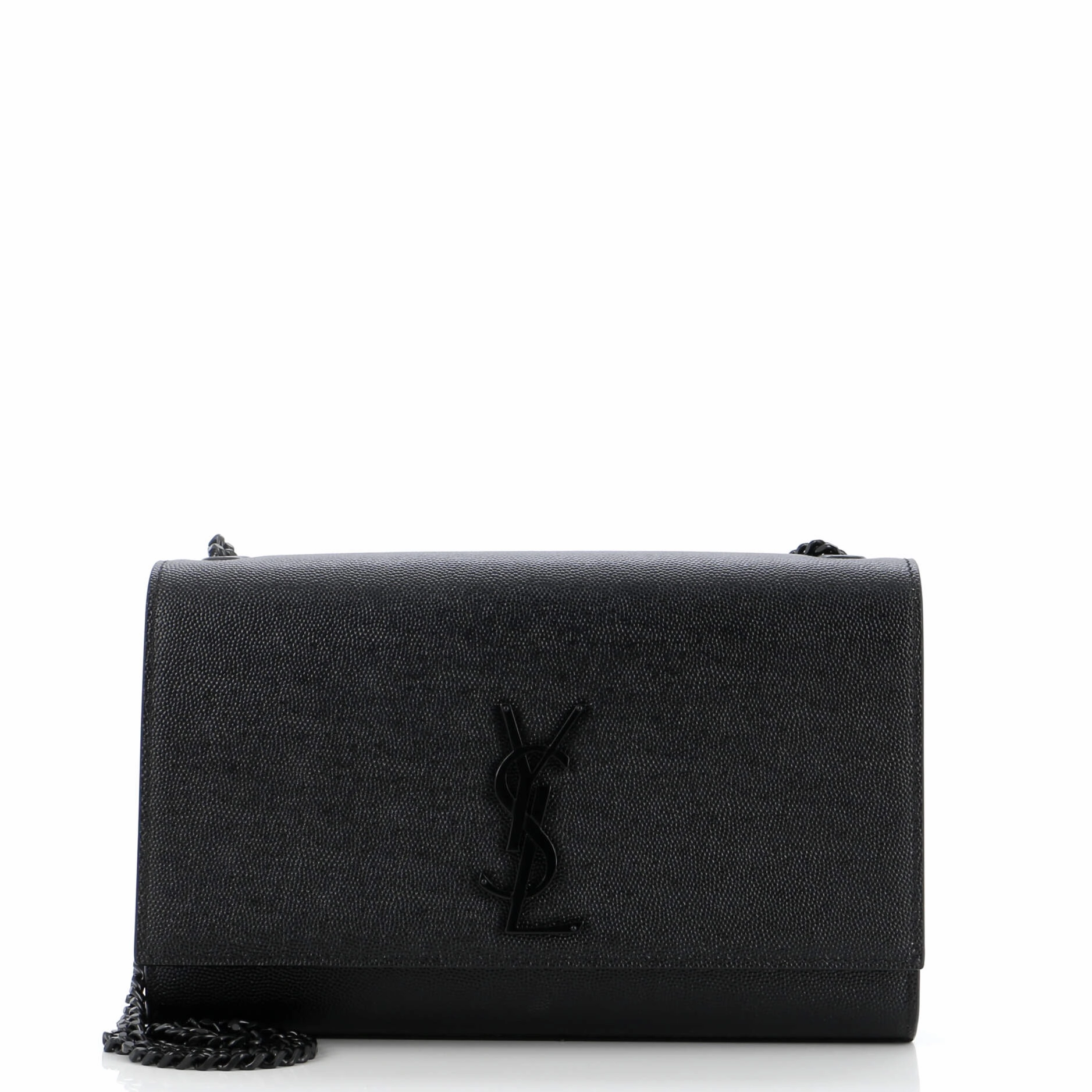 Classic Monogram Crossbody Bag Grainy Leather Medium