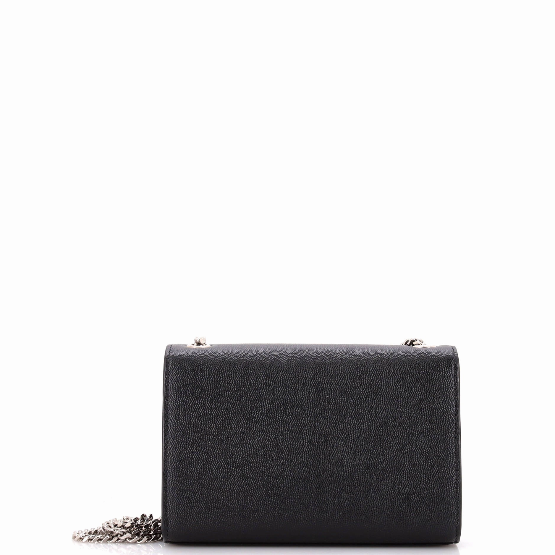 Classic Monogram Crossbody Bag Grainy Leather Small