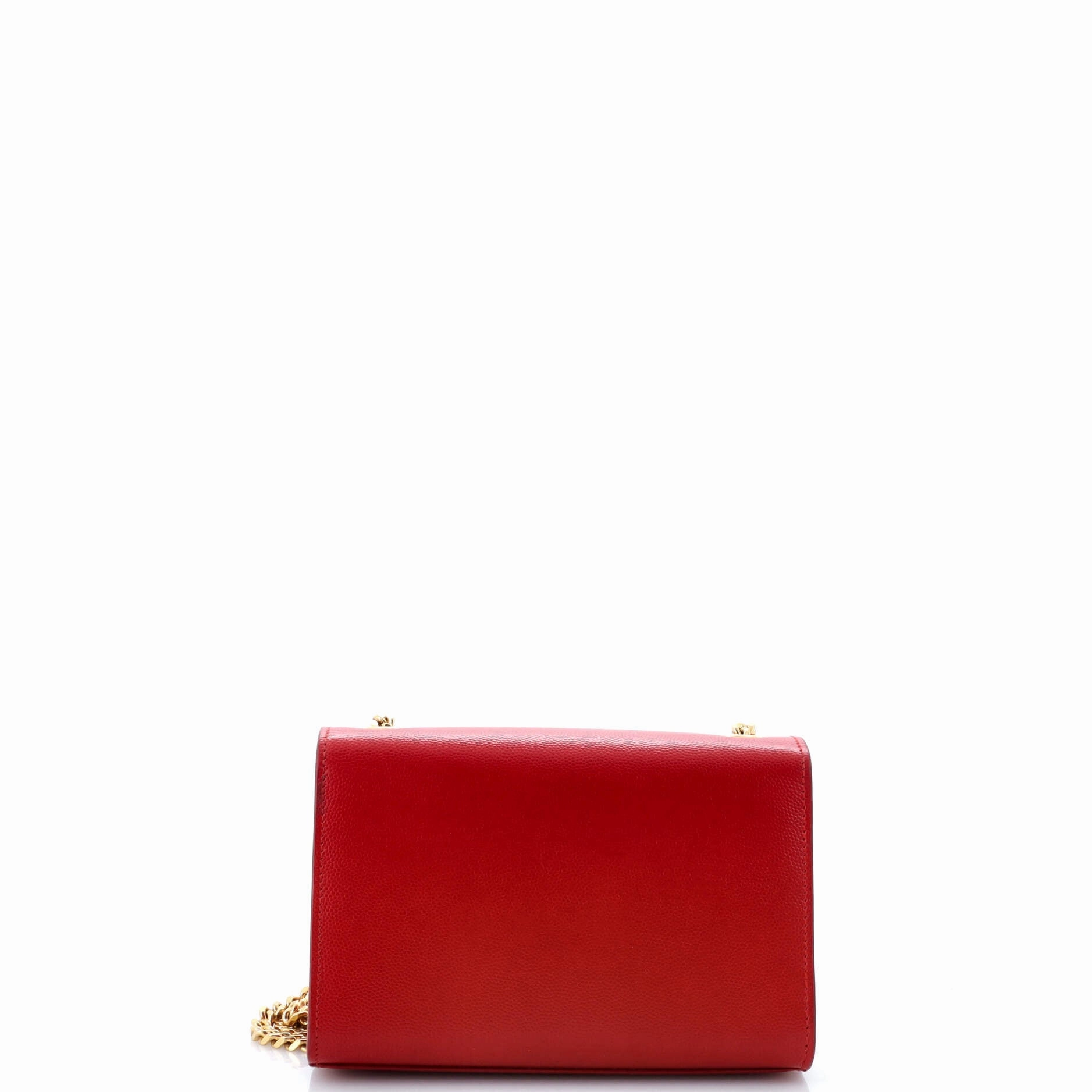 Classic Monogram Crossbody Bag Grainy Leather Small