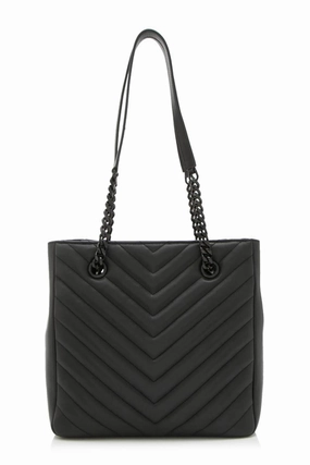 Classic Monogram Shoulder Bag Black