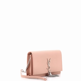 Classic Monogram Tassel Crossbody Bag Grainy Leather Small