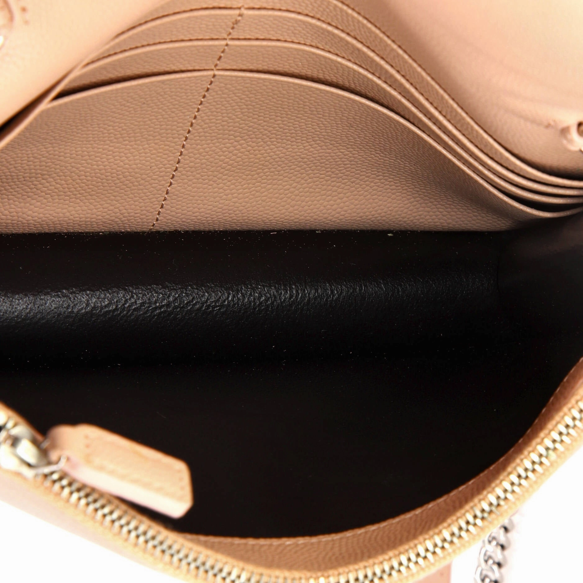 Classic Monogram Tassel Crossbody Bag Grainy Leather Small