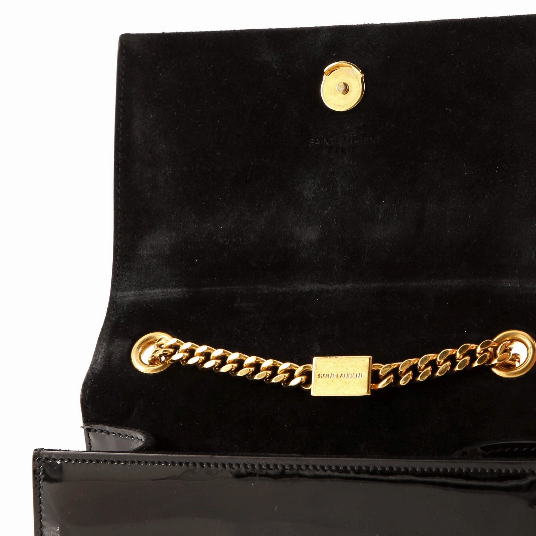 Classic Monogram Tassel Crossbody Bag Patent Small