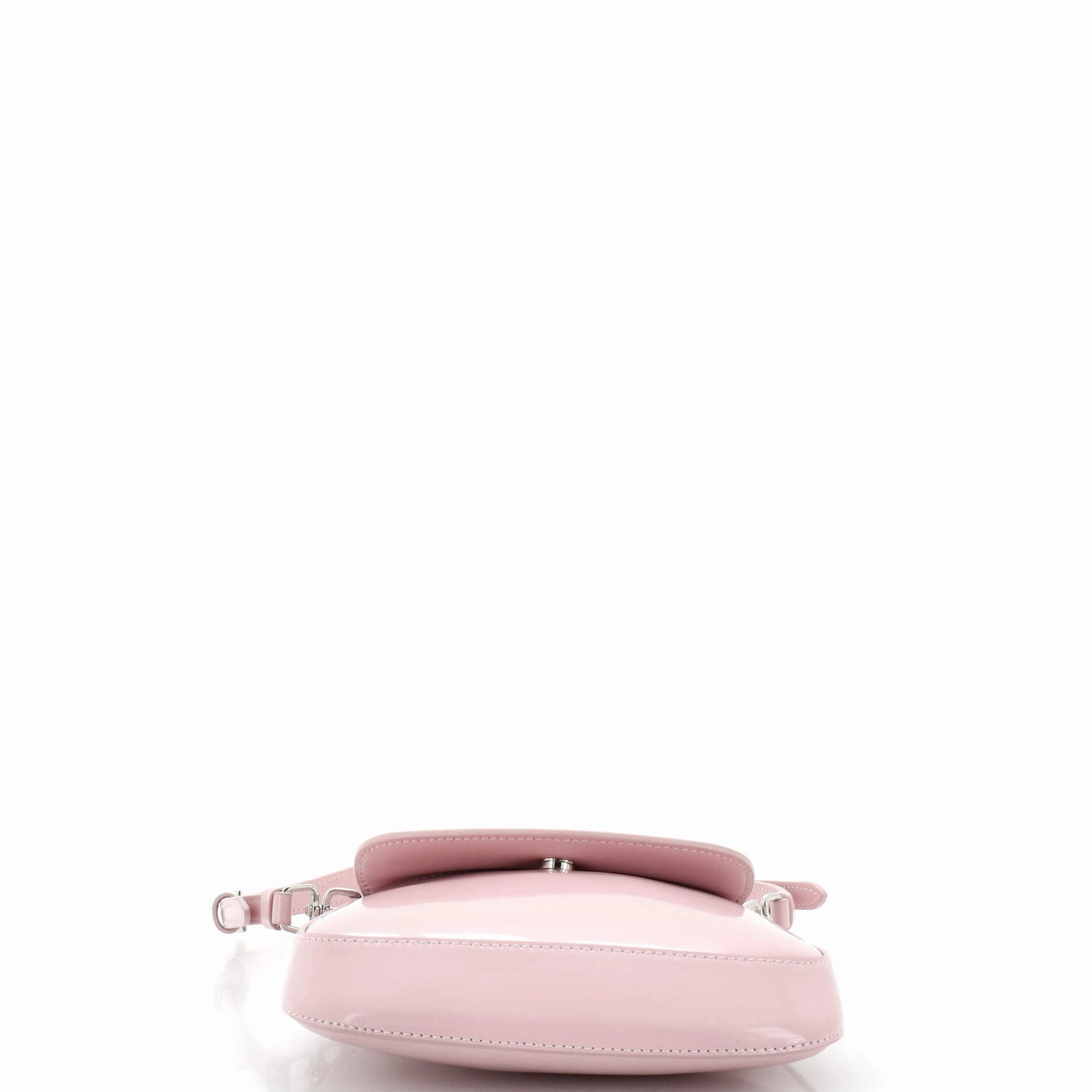 Cleo Flap Shoulder Bag Spazzolato Leather Mini