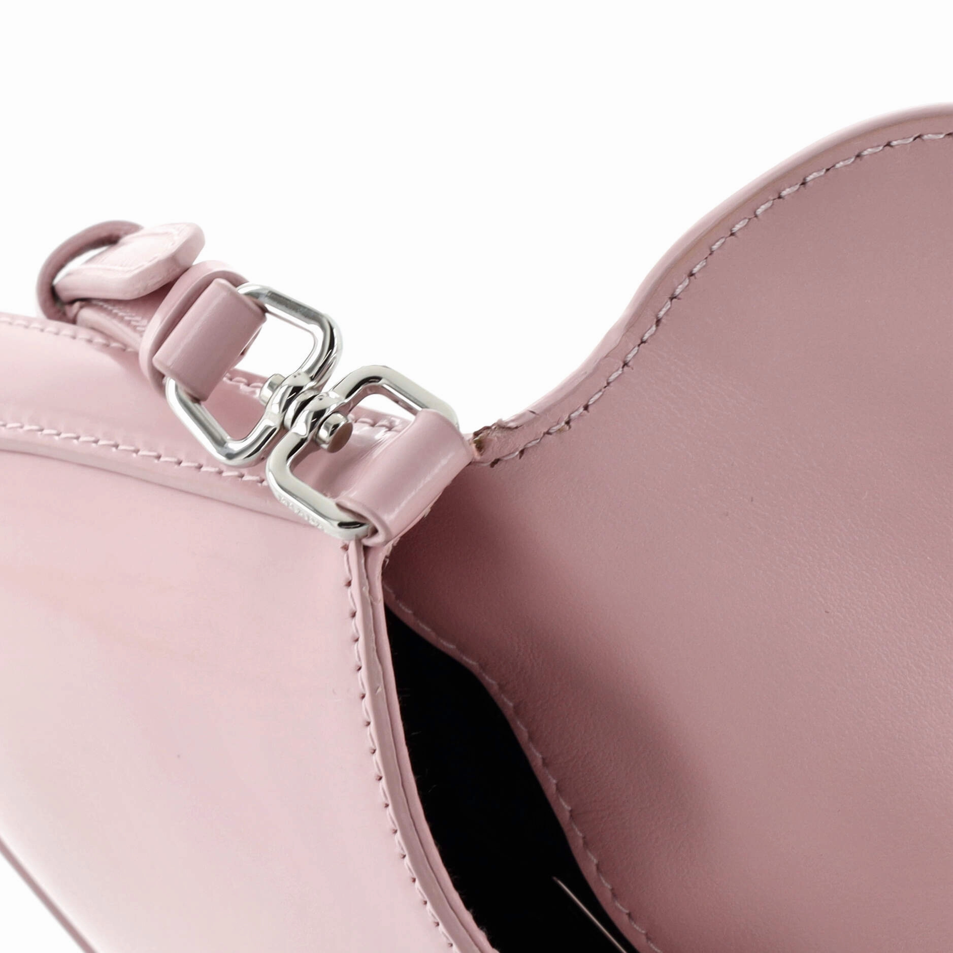 Cleo Flap Shoulder Bag Spazzolato Leather Mini