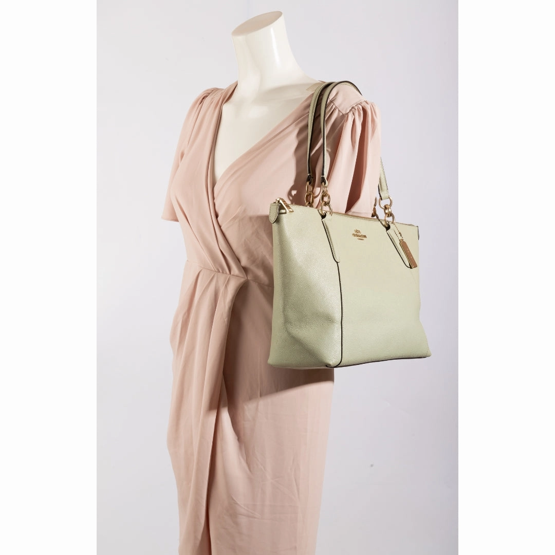 Coach Ava Crossgrain Leather Tote