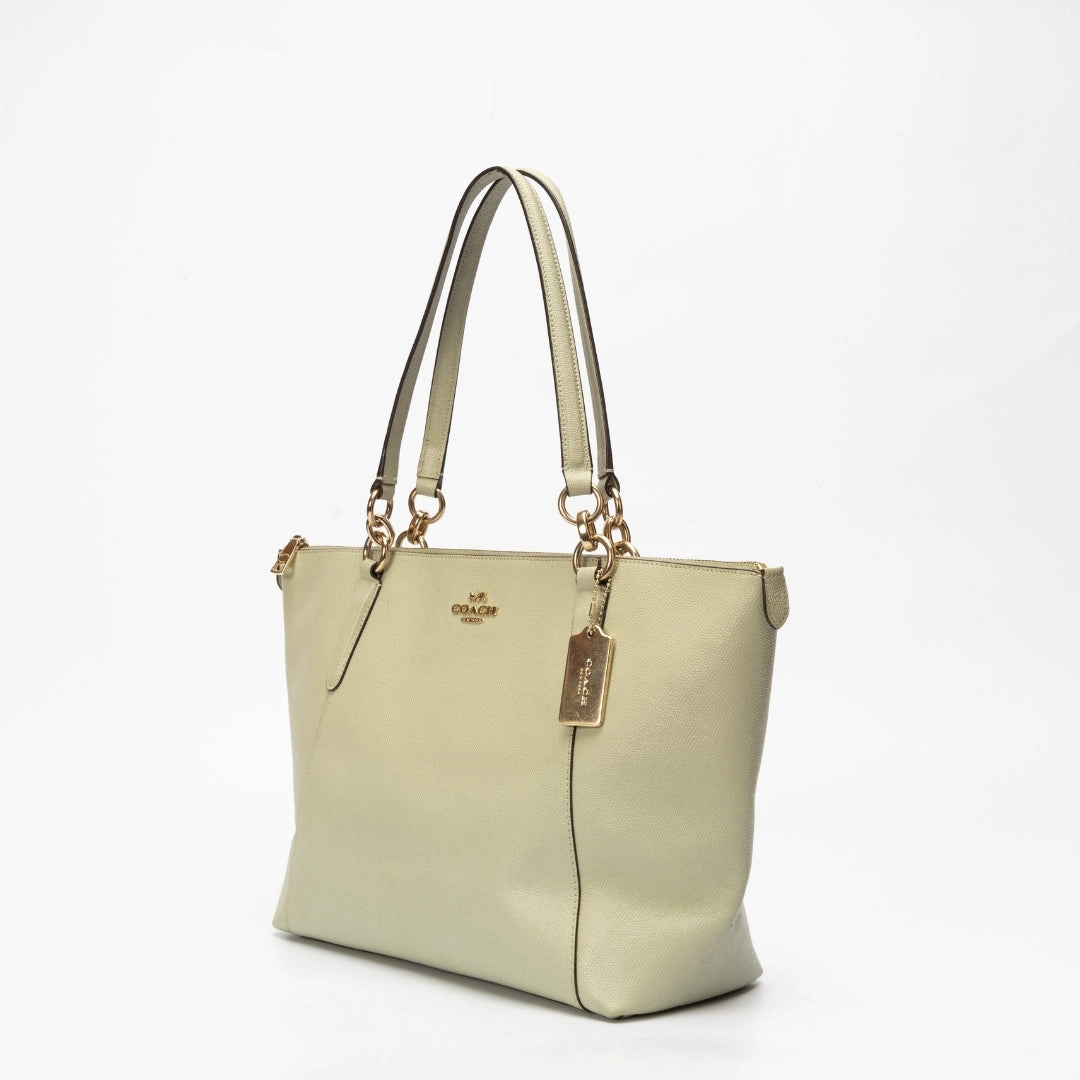 Coach Ava Crossgrain Leather Tote