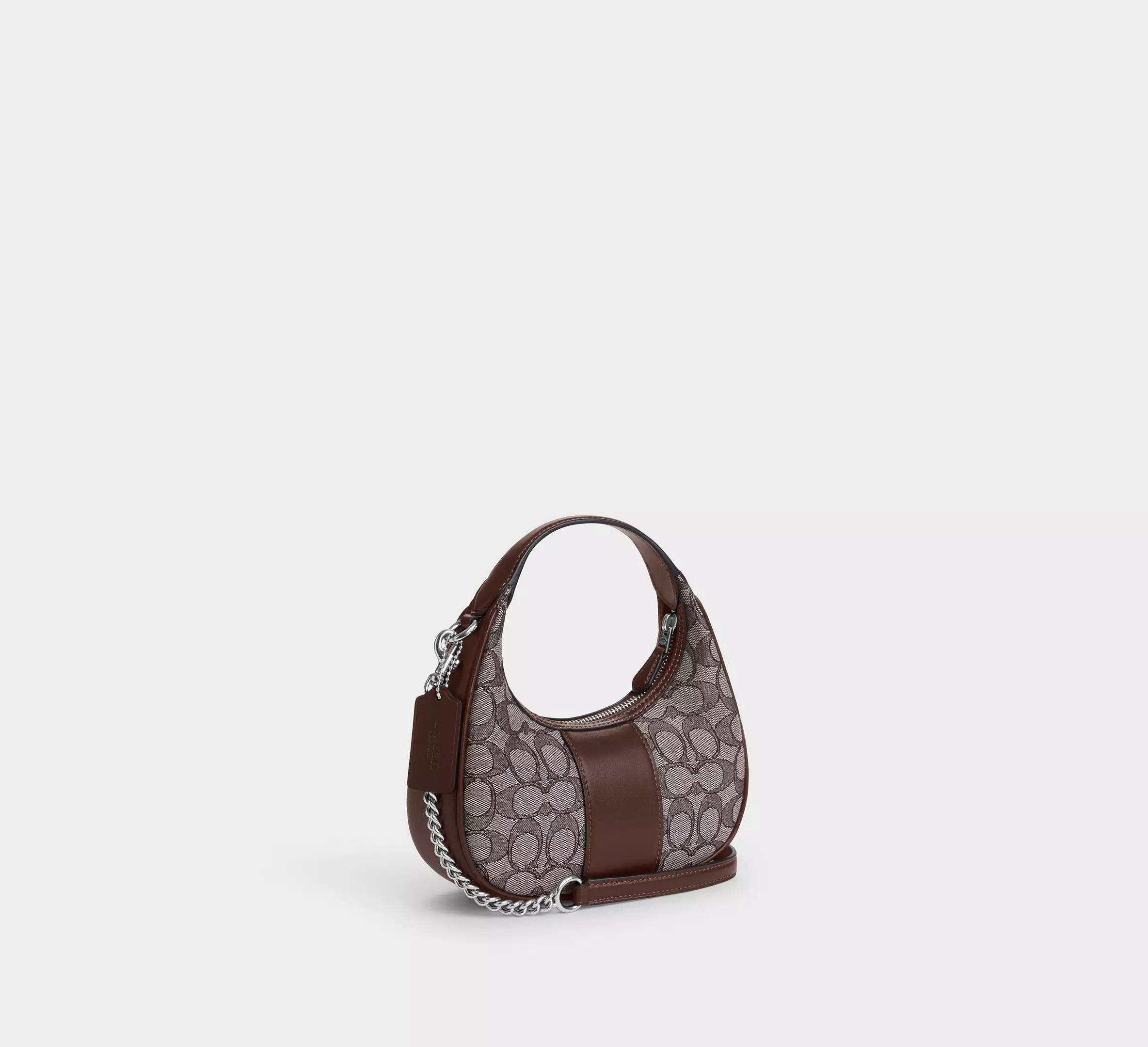 Coach Carmen Mini Crossbody In Signature Jacquard
