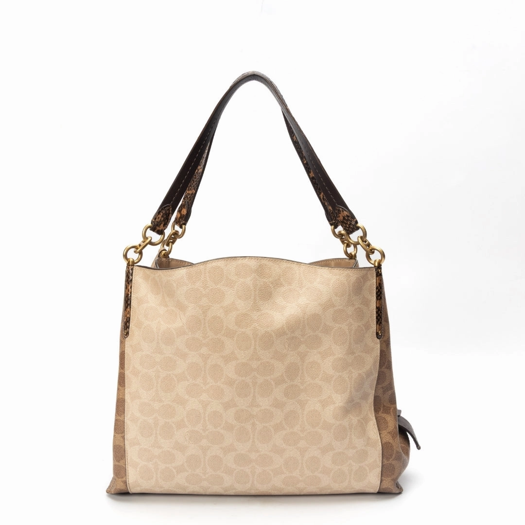 Coach Dalton 31 Medium Signature Shoulder Bag