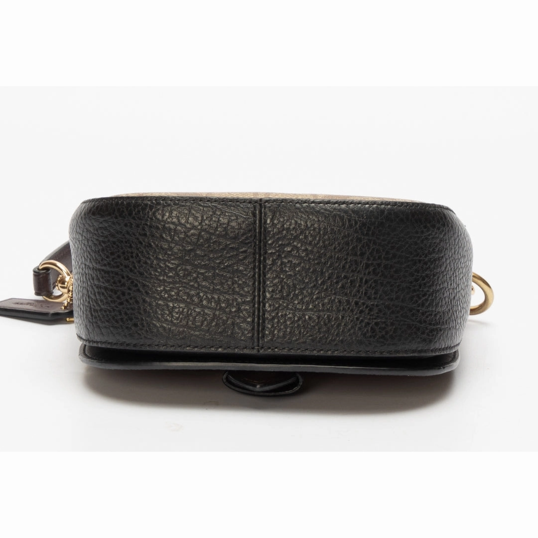 Coach Kleo 17 Signature Canvas Shoulder Bag