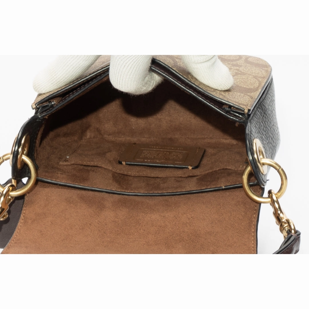 Coach Kleo 17 Signature Canvas Shoulder Bag