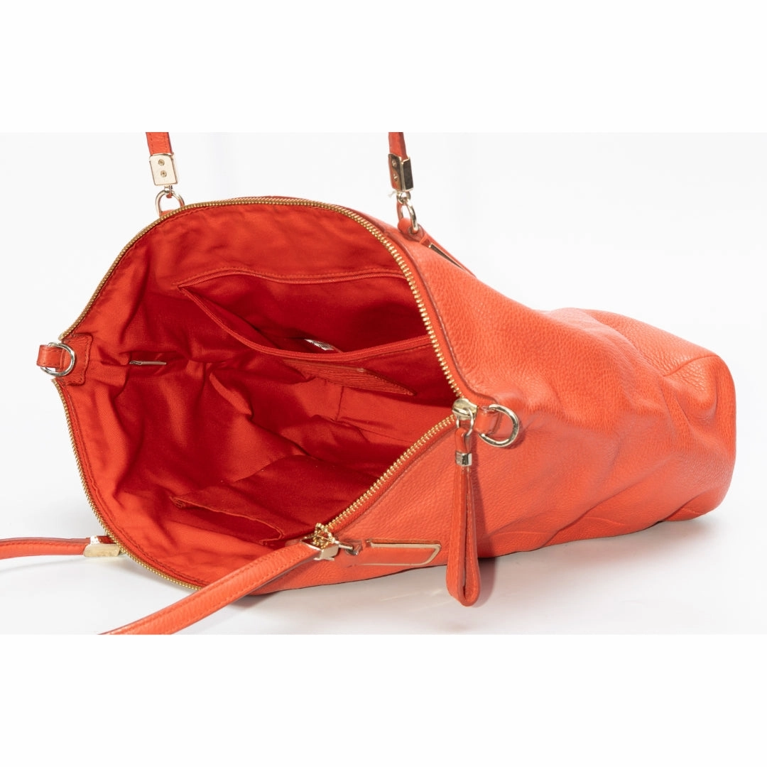 Coach Madison Kelsey Pebble Leather Shoulder Bag