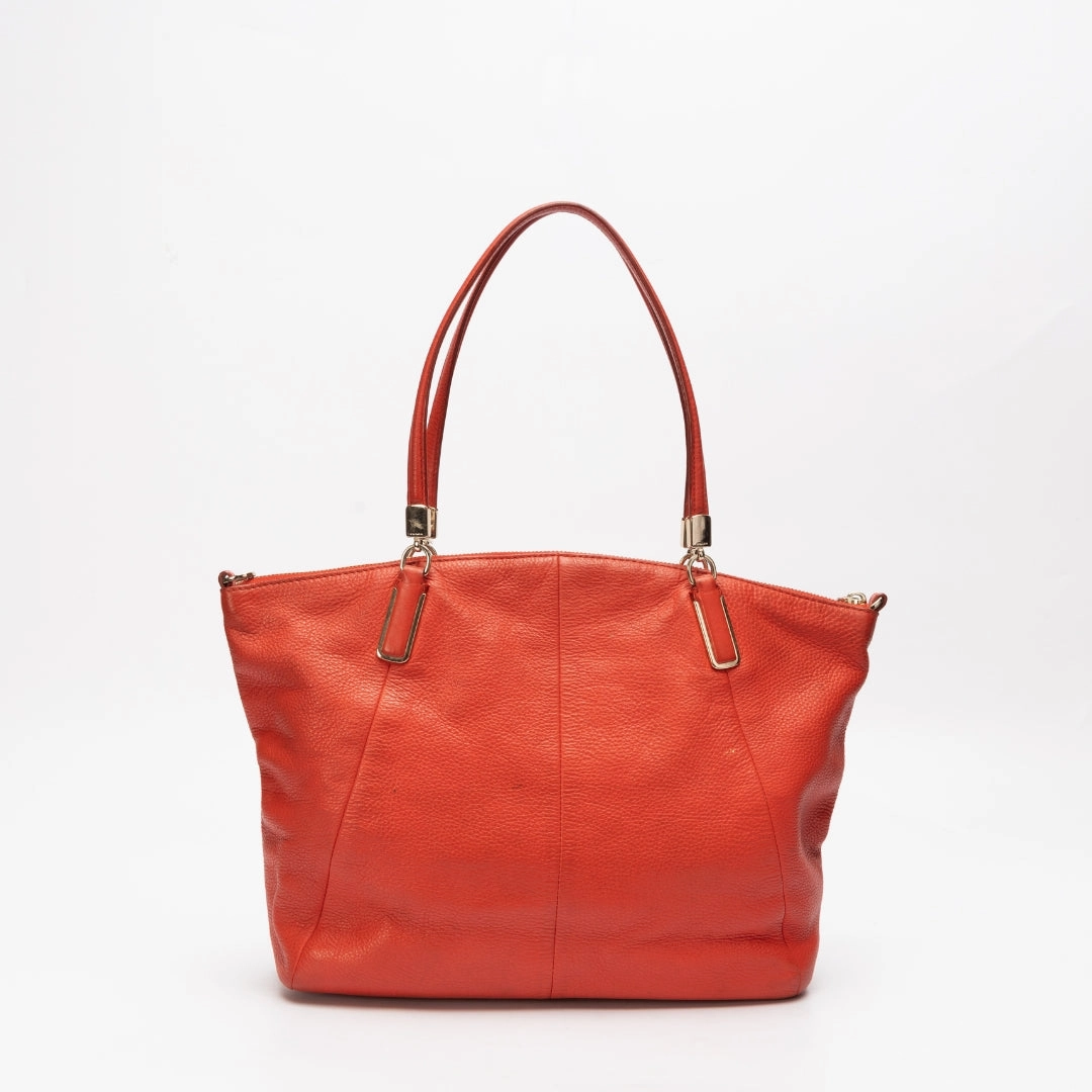 Coach Madison Kelsey Pebble Leather Shoulder Bag