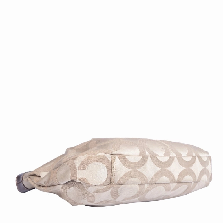 Coach Op Art Sateen Shoulder Bag