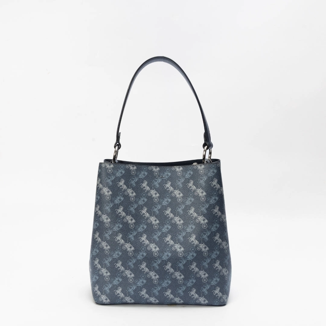 Coach Printed Town Bucket Bag