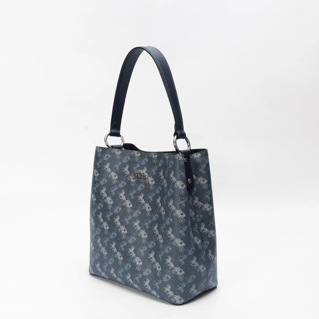 Coach Printed Town Bucket Bag