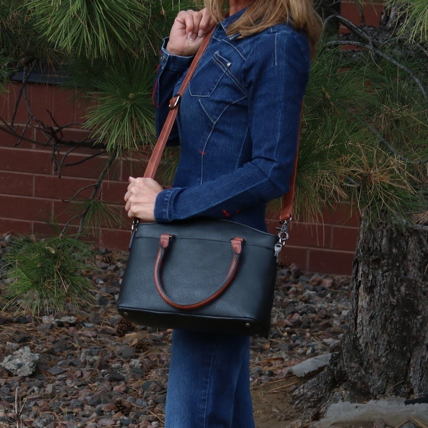 Concealed Carry Carly Satchel by Lady Conceal by Lady Conceal